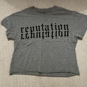 Cropped Reputation T-shirt from Taylor Swift Tour